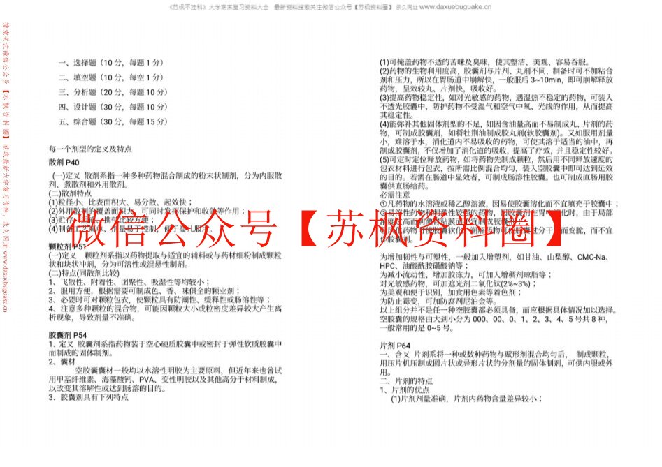 工业药剂学